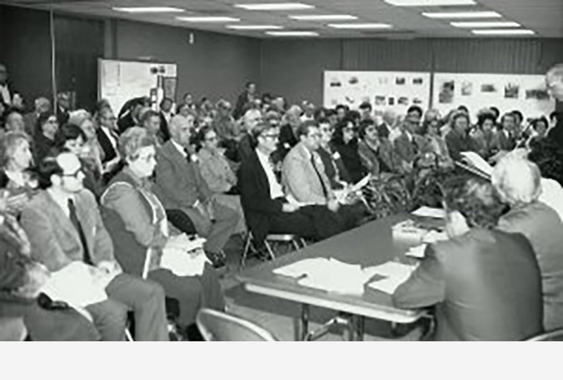 1st Organizational Meeting of the Jefferson Historical Society  January 9, 1978 - More than 175 persons attended in the Council Chambers at the Thomas F. Donelon Building, 3330 N. Causeway Blvd., Metairie.